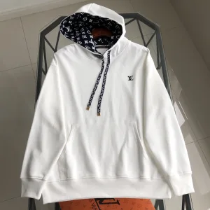 Luxury Louis Vuitton Hoodie Blue