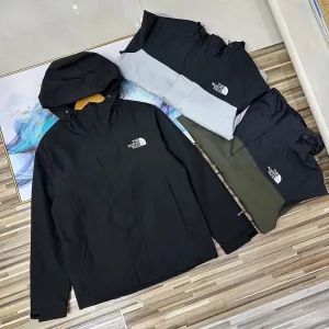 Super Clone The North Face Outerwear Red Windstopper Daily Commute Outdoor Windproof Spring Summer Autumn Embroidery Multiple Splicing Cuffs