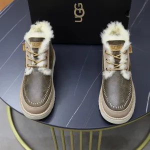 Aaa Ugg Genuine Leather Casual Shoes