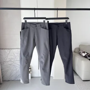 Luxury High Quality Archaeopteryx Long Pants Red Fleece Lace Unrestricted Movement Mountain Wind Spring Autumn Early Late Zippered Pocket