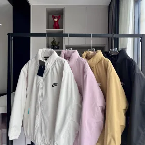Reps Nike Outerwear Red Cotton Easy To Match