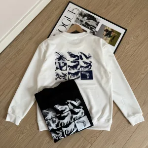 Luxury High Quality Archaeopteryx Hoodie Ash Cotton Spring Autumn Winter