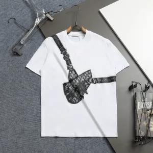 Aaa Dior Cotton Short-Sleeved T-Shirt For Spring