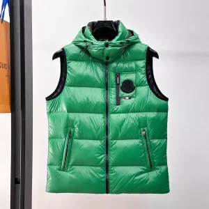 High Quality AAA Monk Vest Ash Down Sophistication Autumn Winter