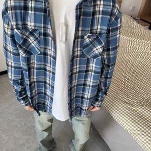 Reps Luxury Patagonia Shirts Red Cotton Patch