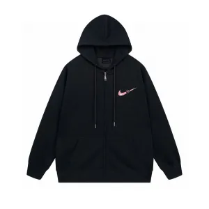 Luxury Super Clone Nike Coat Red Autumn Winter And