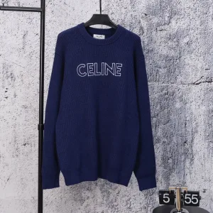 High Quality Celine Felt Sweater For Fall