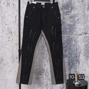 Reps Helmut Lang Jeans Red Denim Streetwear Patch