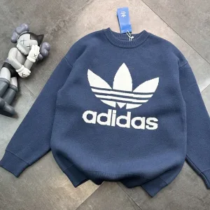 Luxury Adidas Sweater Red Soft And Smooth