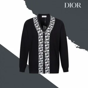 AAA Super Clone Dior Sweater Ash Cotton Fine Wool Cashmere