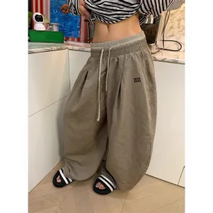Super Clone AAA Miu Trousers Apricot