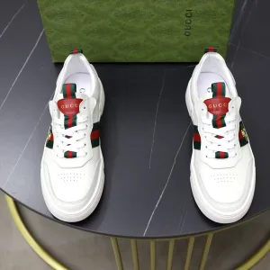 Designer High Quality Gucci Leather Sneakers