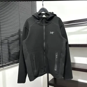 Reps High Quality Archaeopteryx Outerwear Red Cotton Pure Polyester Nylon Spandex Fleece Running Urban Commuting Autumn Winter Zippered Pocket