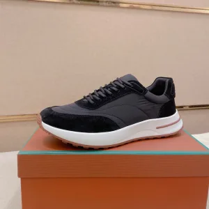 High Quality Loro Piana Lace Casual Shoes For Autumn