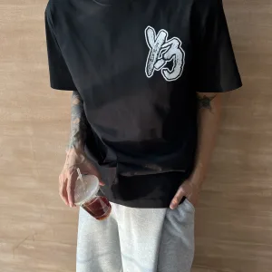 High Quality Y-3 Short-Sleeved Shirts Red Cotton Pure Street Style