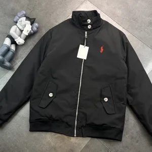 Designer High Quality Ralph Lauren Coat Ash Cotton Pure Streetwear Embroidery