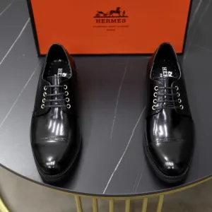 1:1 Luxury Hermès Cowhide Leather Shoes