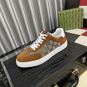 Luxury Gucci Leather Sneakers