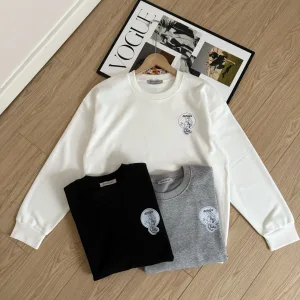 Super Clone High Quality Moncler Sweatshirt Ash Cotton Soft And Gentle Spring Autumn Winter Crisp Silhouette