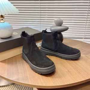 Luxury Designer Ugg Cowhide Snow Boots For Autumn