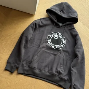 Reps Designer Stussy Hoodie Black Fleece Fabric Denim