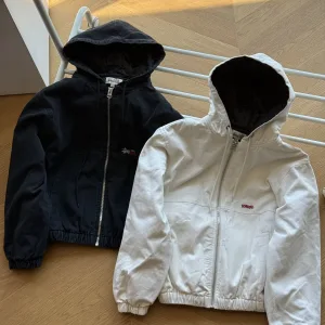 Super Clone Stussy Outerwear Red Cotton Satin Patch