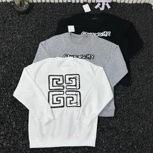 High Quality Givenchy Hoodie Red Cotton Relaxed Fit Easy To Match Winter