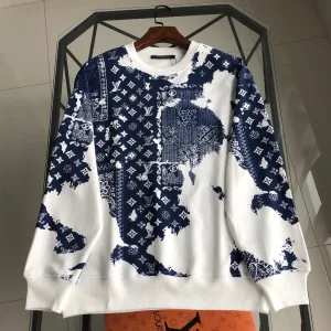 AAA Reps Louis Vuitton Sweatshirt White Cotton Pure