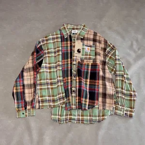 Designer Carhartt Shirt Color Cotton Pure Blocking
