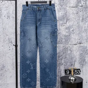 1:1 Louis Vuitton Silk Jeans