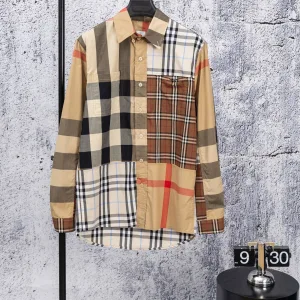 Luxury Burberry Cotton Long-Sleeved Shirt
