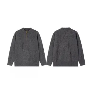 AAA Louis Vuitton Sweater Red Wool Blend Jacquard
