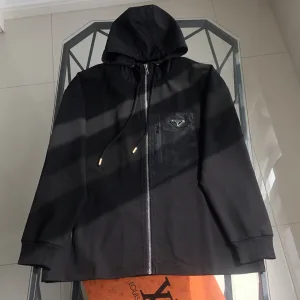 Super Clone Prada Coat Black Cotton Pure Autumn Winter