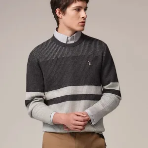 Designer High Quality Hazzys Long-Sleeved Shirts Red Cotton Silk Wool Daily Commute Autumn
