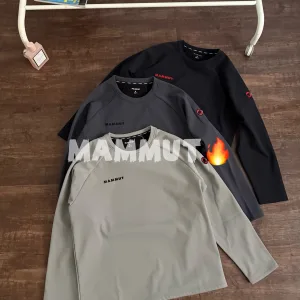 Super Clone Luxury Mammut Coat Red Fleece Fabric Autumn Winter And Early