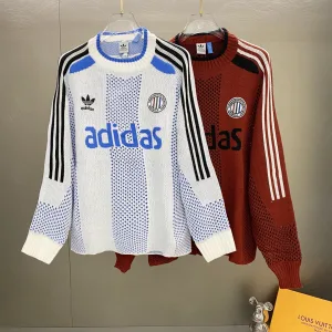 AAA Super Clone Adidas Sweater Red Winter Embroidery