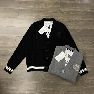 Super Clone Reps Calvin Klein Outerwear Red Cotton Wool Blend Embroidery