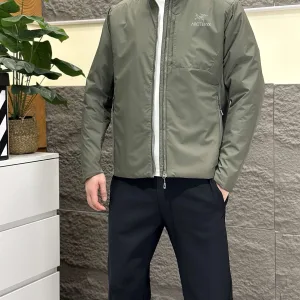 Super Clone Archaeopteryx Cotton-Padded Coat Green Cotton Quick-Drying