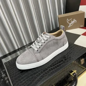 Designer Christian Louboutin Genuine Leather Sneakers