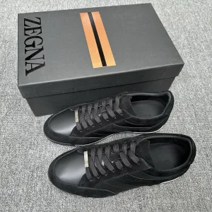 High Quality Luxury Ermenegildo Zegna Calfskin Sneakers