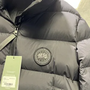 Designer Canada Goose Down Jacket Black Duck Street Style