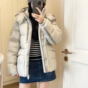 Reps Designer Monk Down Jacket Red Feather Duck Feathers Goose Simple Design Street Style Spring Autumn Winter And Late