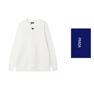 High Quality Prada Sweatshirt Ash Silk
