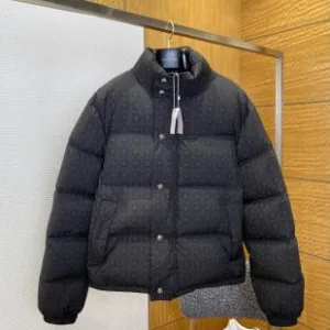 Designer Chrome Hearts Coat Red Goose Down Polyester Fiber Sophistication