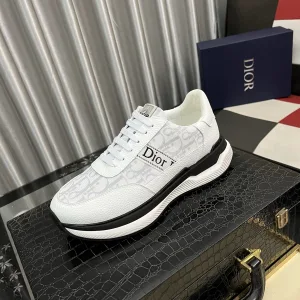 Luxury High Quality Dior Cowhide Casual Shoes