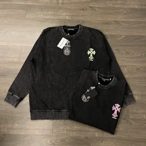 High Quality Chrome Hearts Hoodies Ash Eva Cotton Pure Understated Luxury Exquisite Tailoring Style Foam Printing