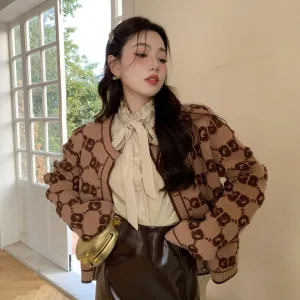 Luxury Gucci Coat Red Wool Blend Embroidery