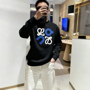 Super Clone AAA Loewe Long-Sleeved Black Autumn Winter
