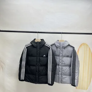 Super Clone Adidas Down Jacket Black Duck Fleece Winter