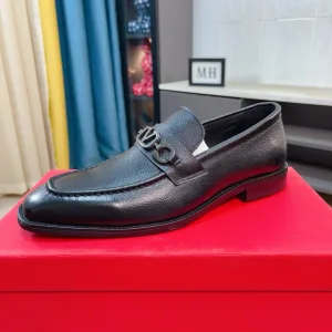 Luxury Valentino Calfskin Leather Shoes
